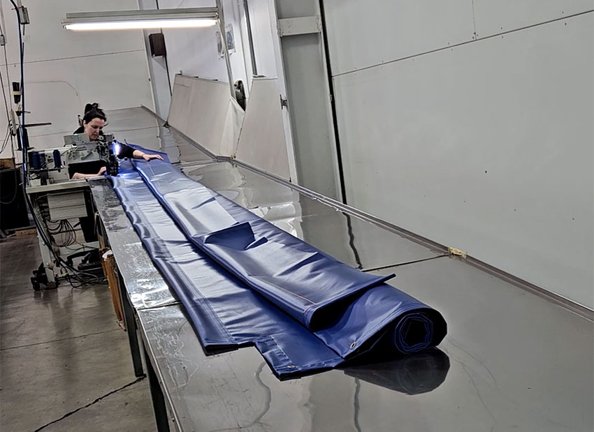 Fabrication d'une toile industrielle